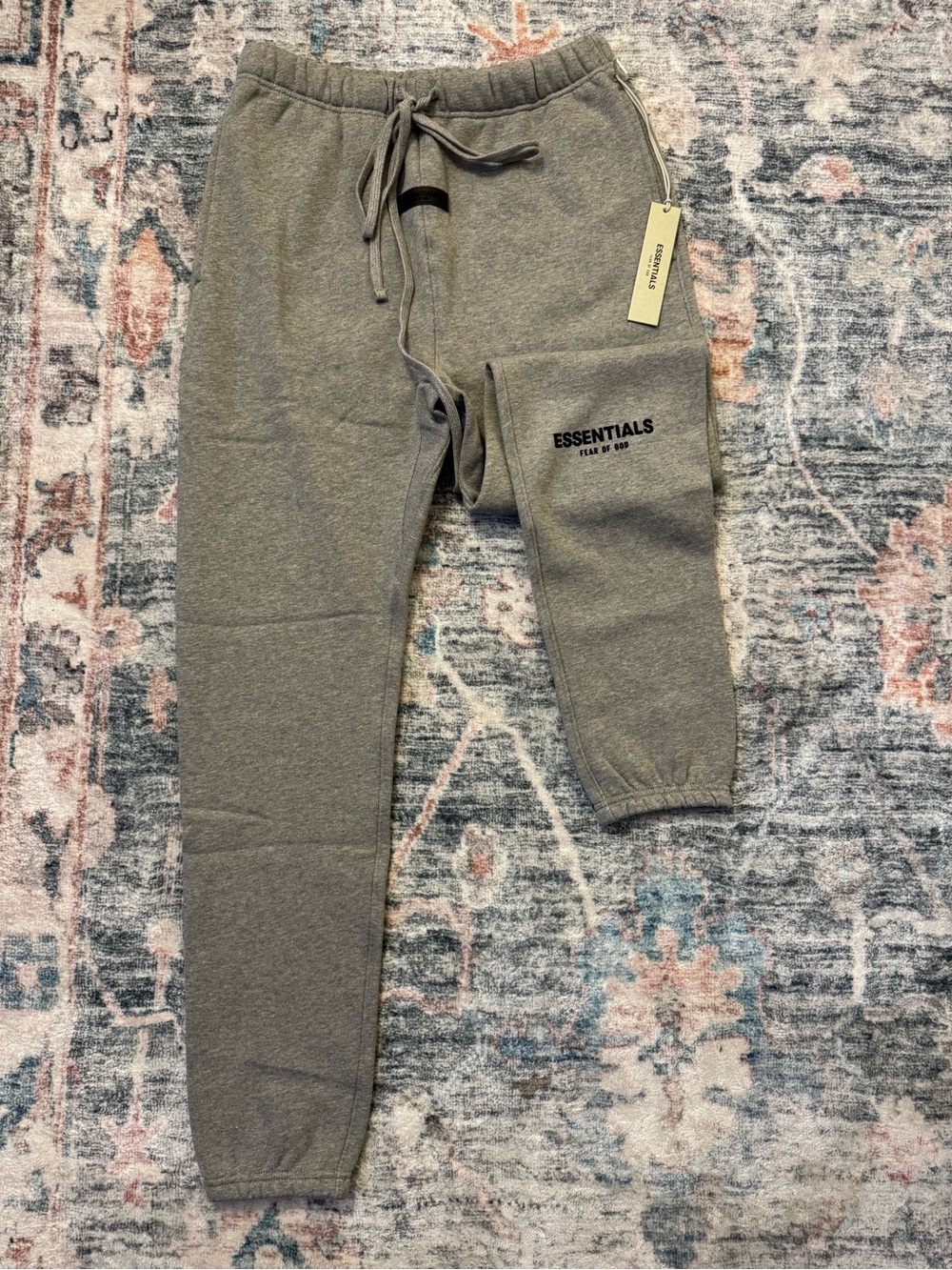Fear of God Essentials Light Heather Grey Sweatpants Size XS